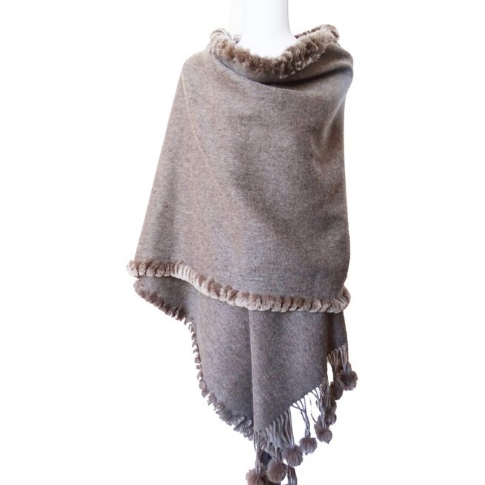 Gorski double-face fur stole